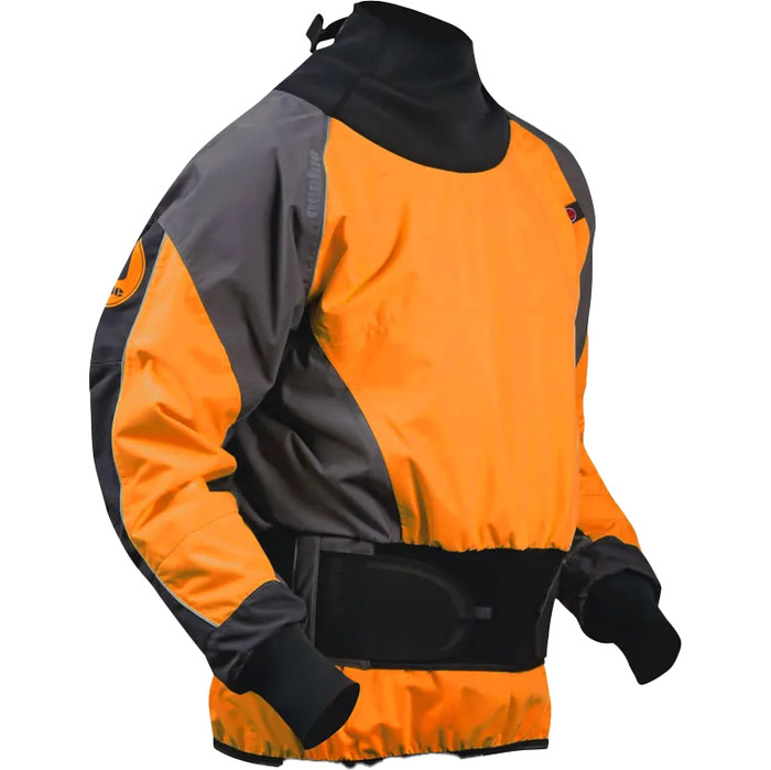 2024 Nookie Rush White Water Jacket JA20 - Orange / Charcoal Grey